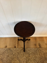 Load image into Gallery viewer, Antique Barley Twist Mahogany Side Table