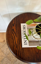 Load image into Gallery viewer, Antique Oak Barley Twist Side Table