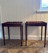 Load image into Gallery viewer, Pair of Mid-Century Mahogany Side Tables