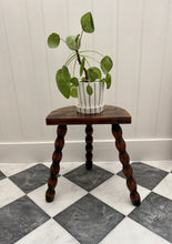 Load image into Gallery viewer, French Bobbin Half Moon Stool