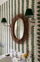 Load image into Gallery viewer, Vintage Italian ‘Franco Albini’ Rattan Mirror