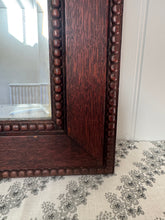 Load image into Gallery viewer, Antique Mahogany Bobbin Mirror