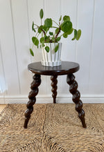 Load image into Gallery viewer, Vintage French Twisty Side Table/Stool

