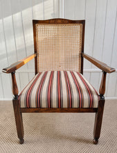 Load image into Gallery viewer, Antique Cane Back Occasional Chair
