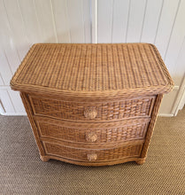 Load image into Gallery viewer, Vintage The Pier Rattan Chest of Drawers

