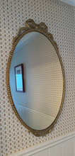 Load image into Gallery viewer, Vintage bobbin beaded bow mirror
