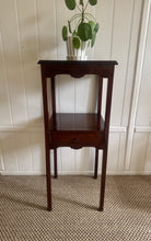 Load image into Gallery viewer, Antique Mahogany Two Tier Etagere
