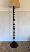 Load image into Gallery viewer, Antique Mahogany Floor Lamp

