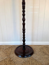 Load image into Gallery viewer, Antique Mahogany Floor Lamp

