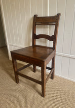 Load image into Gallery viewer, Antique Solid Oak Arts &amp; Craft Chair
