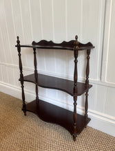 Load image into Gallery viewer, Vintage Mahogany Wall Shelf
