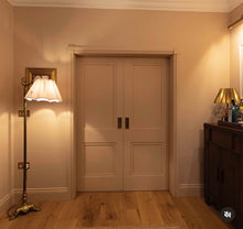 Load image into Gallery viewer, An Antique Solid Brass Swan Neck Floor Lamp
