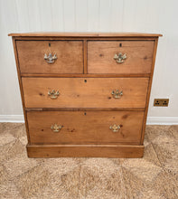 Load image into Gallery viewer, Antique Pine Chest of Drawers
