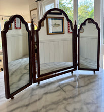 Load image into Gallery viewer, Antique Mahogany Mirror
