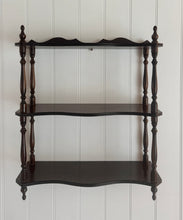 Load image into Gallery viewer, Vintage Mahogany Wall Shelf
