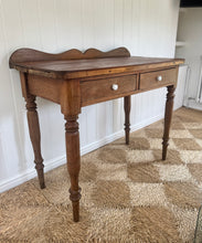 Load image into Gallery viewer, Late 19th Century Antique Pine Washstand / Console/Desk
