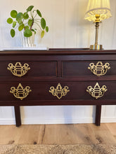 Load image into Gallery viewer, Antique Georgian Mahogany Low Boy/Console
