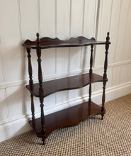 Load image into Gallery viewer, Vintage Mahogany Wall Shelf

