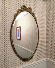 Load image into Gallery viewer, Vintage bobbin beaded bow mirror
