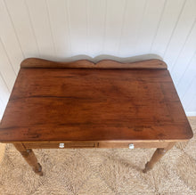 Load image into Gallery viewer, Late 19th Century Antique Pine Washstand / Console/Desk
