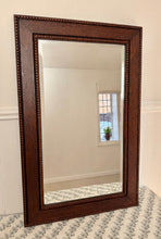 Load image into Gallery viewer, Antique Mahogany Bobbin Mirror
