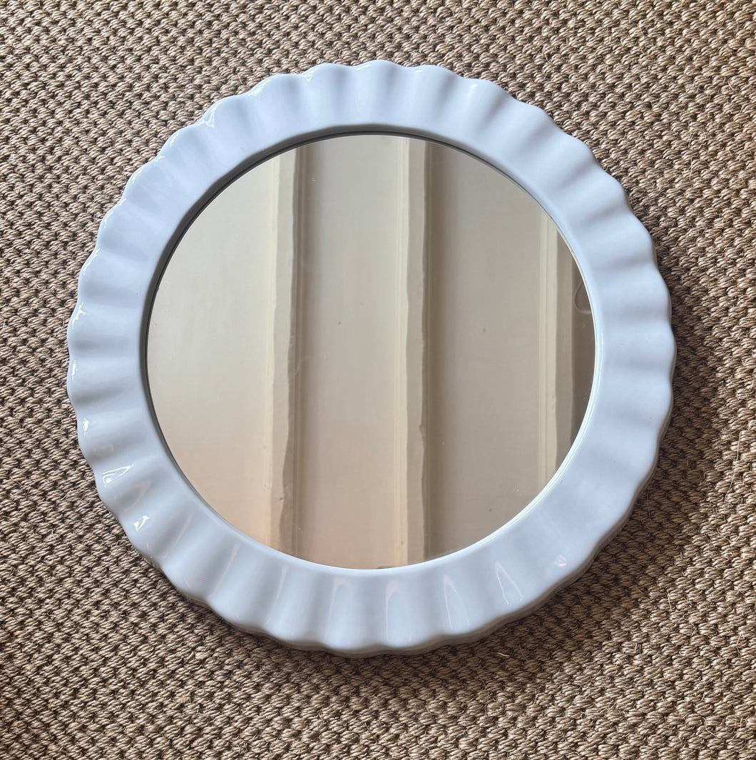 Balterley Ceramic Scalloped Mirror