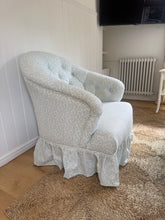 Load image into Gallery viewer, Vintage Skirted Bedroom Chair

