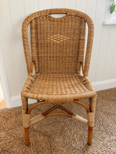 Load image into Gallery viewer, Two vintage Angraves rattan and bamboo chairs
