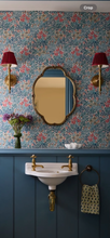 Load image into Gallery viewer, Vintage scalloped edge mirror
