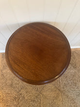 Load image into Gallery viewer, Antique Mahogany Barley Twist side table
